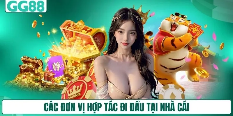 Các đơn vị hợp tác đi đầu tại nhà cái